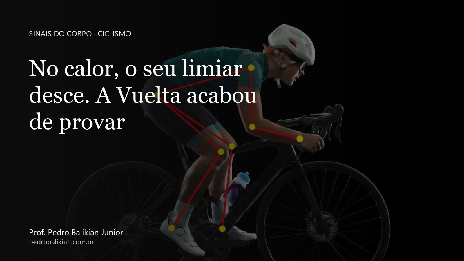 No calor, o seu limiar desce. A Vuelta acabou de provar